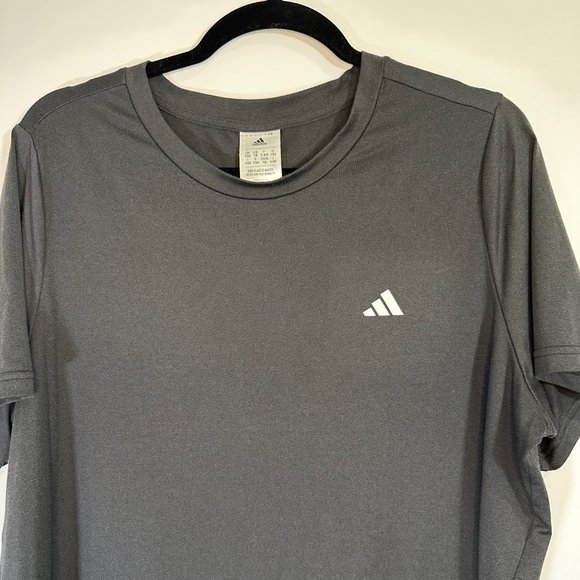Adidas Black Aeroready training workout minimal tee 1X - Picture 11 of 11